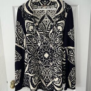 Free People knitted jacket sweater